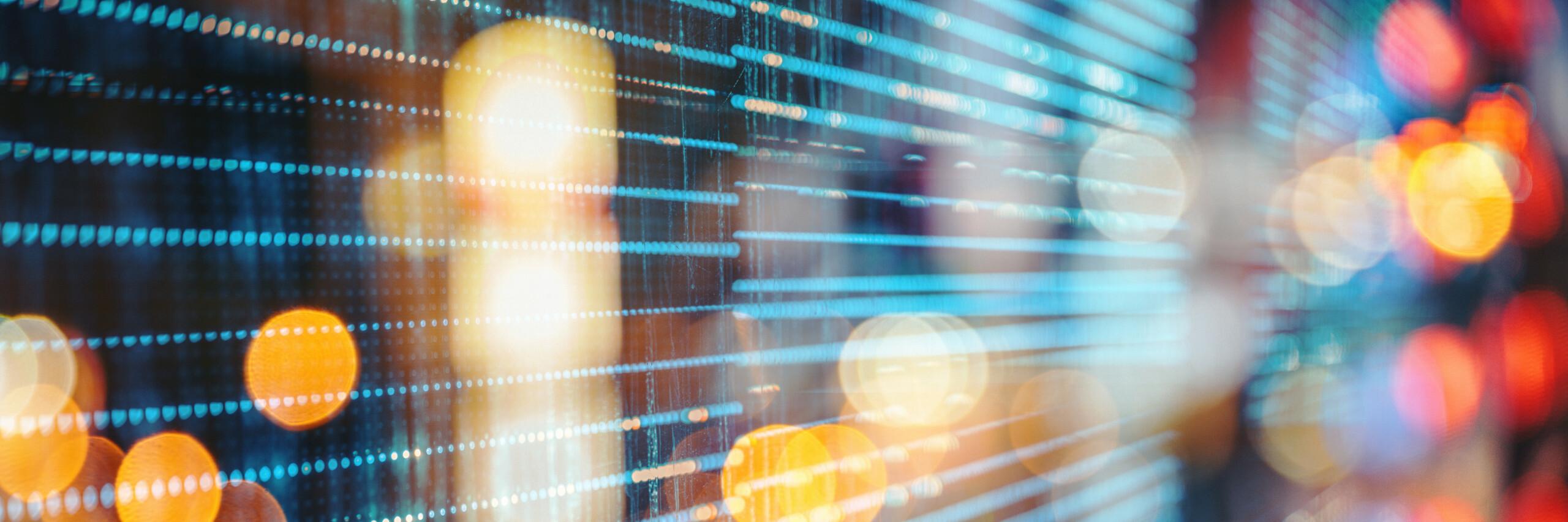 Spiegelung Lichtspiegelung verschiedener bunter Objekte