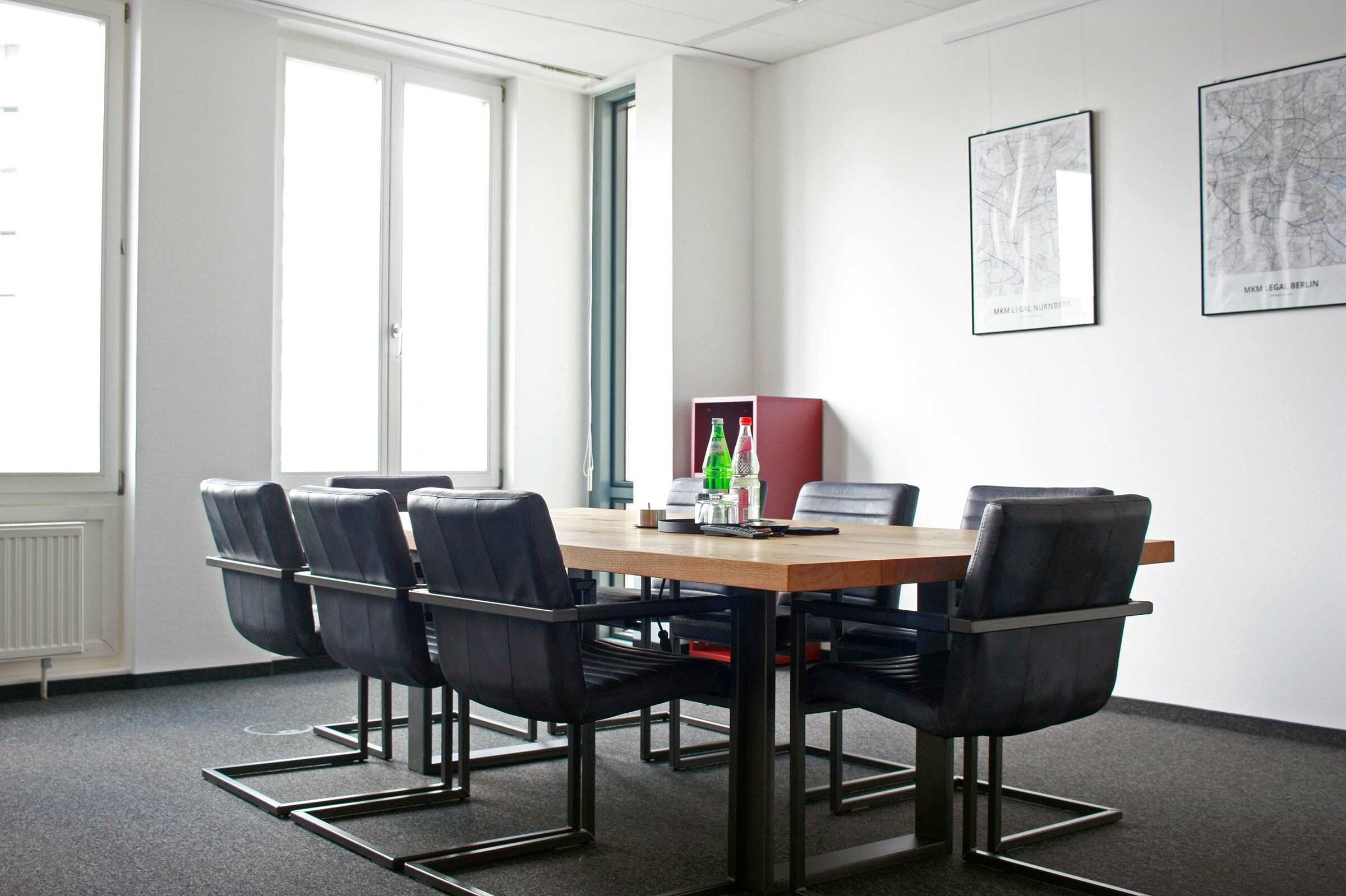 Berlin Besprechungsraum Besprechungsraum im Berliner Büro von MKM LEGAL
